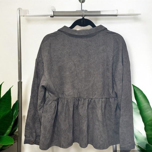 Pink Lily Corduroy Shacket - Picture 4 of 6